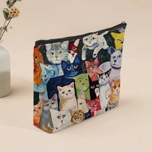 Lots of Kitty Kats Make-up Bag