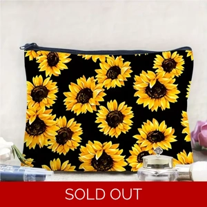 Sunflower Make-up Bag