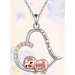 Adorable Lazy Sloth, I Love You Forever