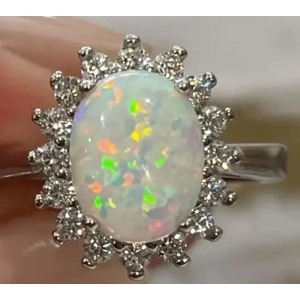 Bohemian Opal Ring