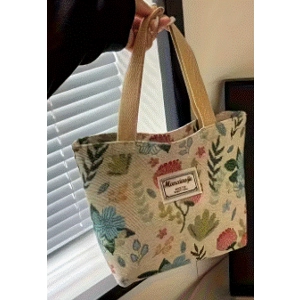 Floral Print Mini Bag