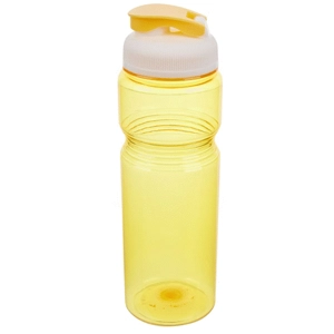 Yellow Snap Lid Water Bottle