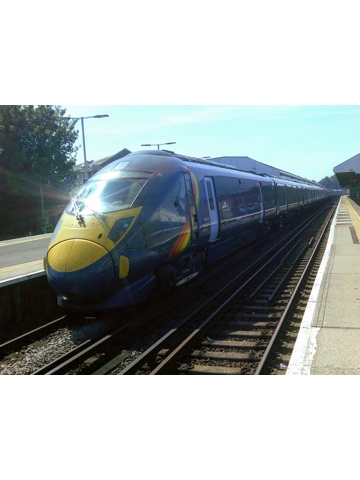 395012(trainbow) south eastern high speed javelin at ramsgate station