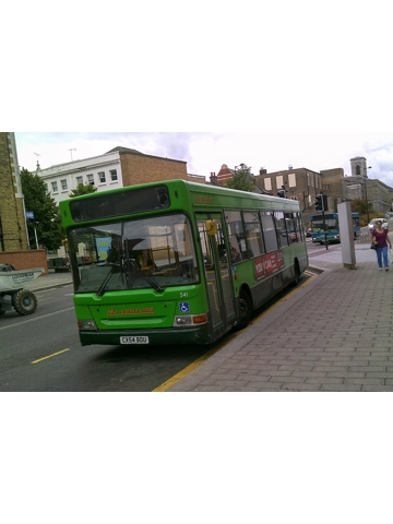 cx54bdu nu venture bus at chatham in kent
