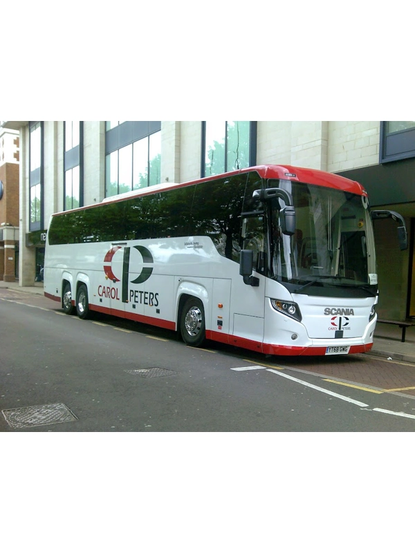yt68gwg carol peters travel coach at canterbury in kent