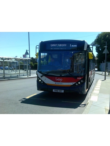yw19vnt the loop outside ramsgate station