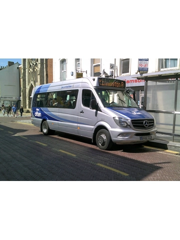 bv66guj little and often bus at ashford in kent