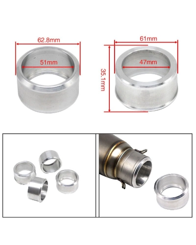 Adaptor for Exhaust Link pipe 60mm to 50mm