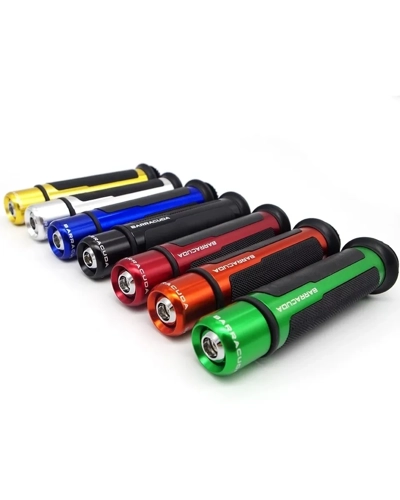 Motorcycle Handlebar Hand Grip Aluminum+Rubber