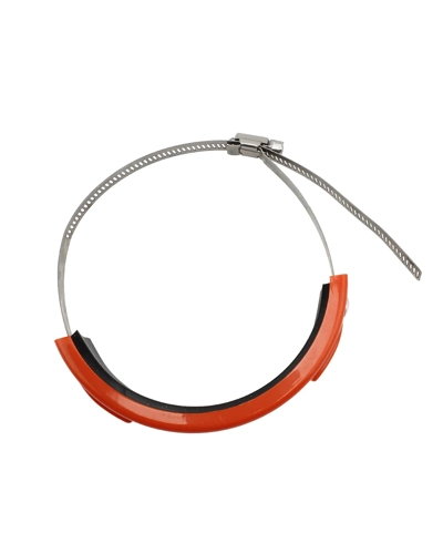 Motorcycle Round Oval Exhaust Pipe Drop Protection Ring Muffler Protection Rubber 100-160mm