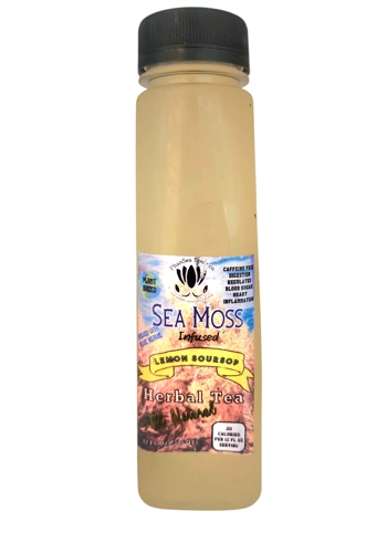 Lemon Soursop Sea Moss Herbal Tea/ Tonic 12oz