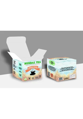 Dry herbal tea bags ind..