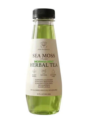 Moringa Mint Sea Moss Tea