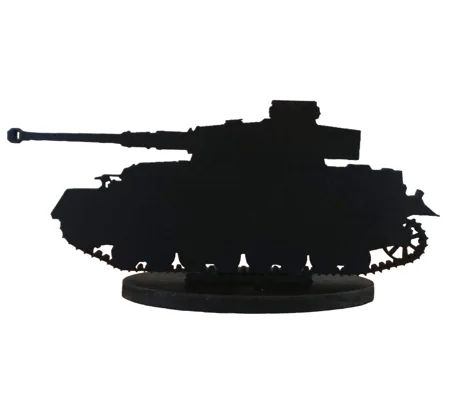 Silhouette Military Army Tank