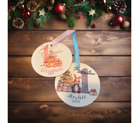 Acrylic My 1st Christmas Bauble