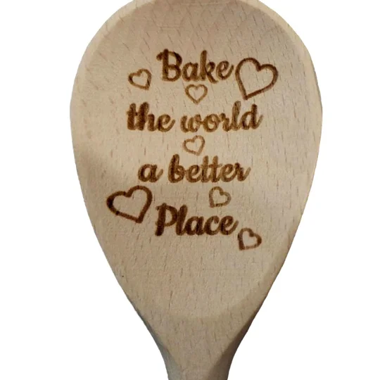 Bake the World a Better Place Spoon Single