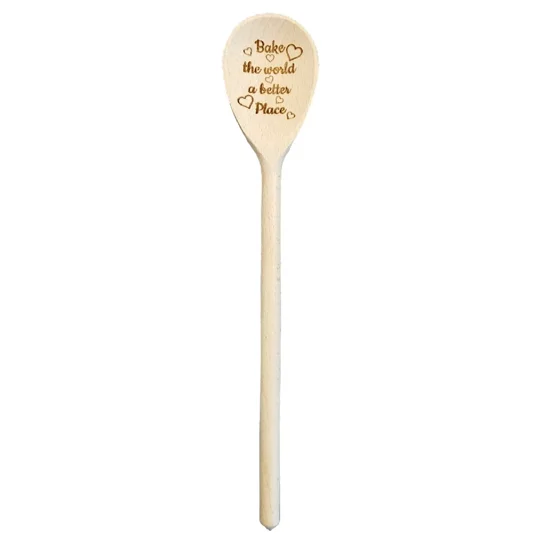 Bake the World a Better Place Spoon Long