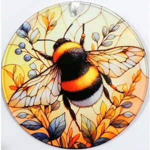 Bumble Bee Suncatcher 14cm