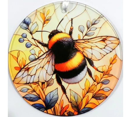 Bumble Bee Suncatcher 14cm
