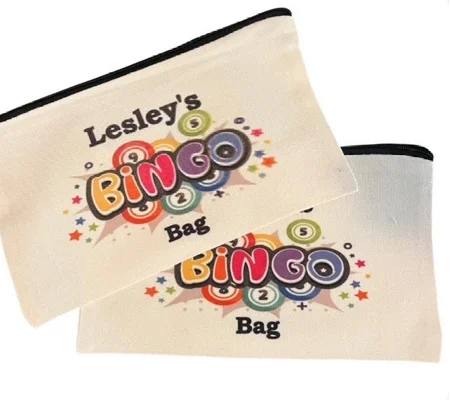Personalised Named Bingo Bag