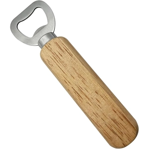 Wooden bottle opener