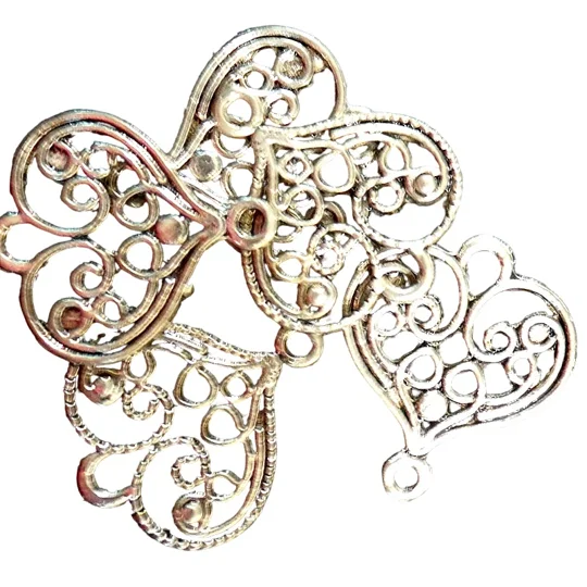 Entwinned Hearts Metal Charms Kettering Northamptonshire Group