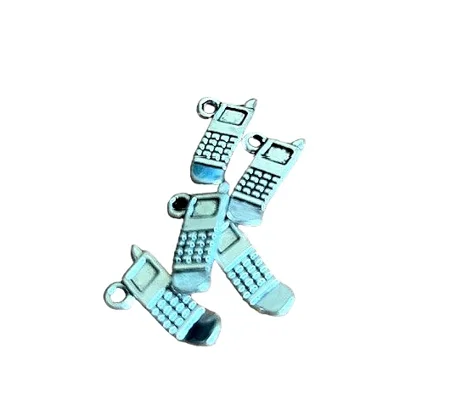 5 x Mobile Phone Metal Charms