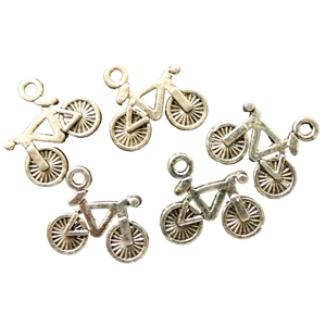 5 x Bicycle Bike Metal Charms.