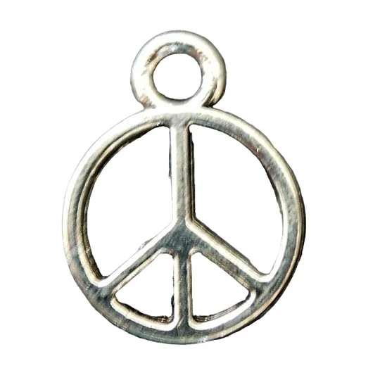 cnd peace symbol single metal necklace charms Kettering Northamptonshire