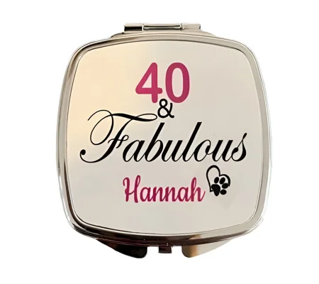 Personalised Compact mirror