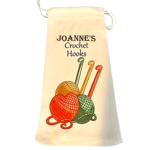 Personalised Crochet Hook Needle Bag