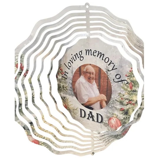 Personalised wind spinner Button and bows Kettering Northamptonshire