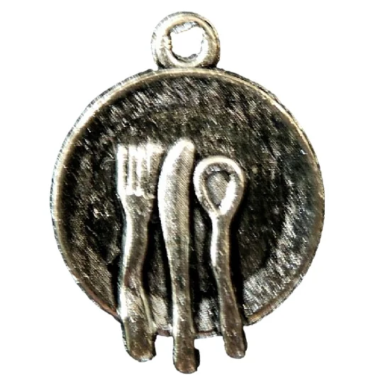 Dinner Plate charms single