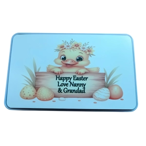 Personalised Easter Tin Lid