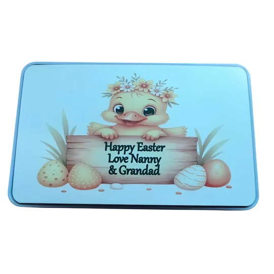Personalised Easter Tin Lid