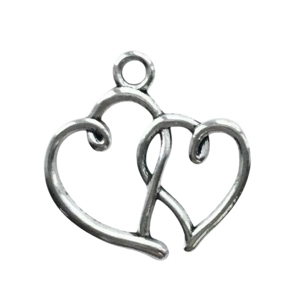 Linked metal Charms Single
