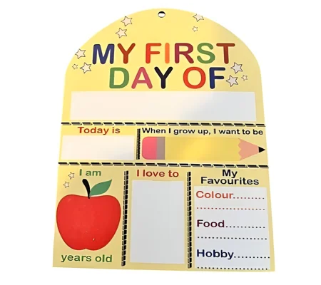My First Day of School Nursery or anything Wooden Sign