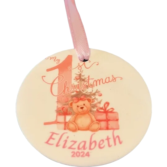 Acrylic My 1st Christmas Bauble
