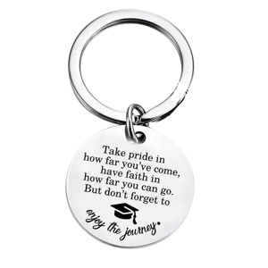 Graduation, College, University Keyring