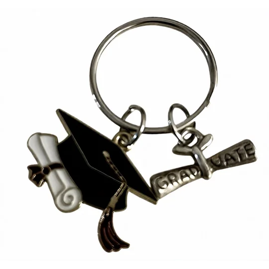 Graduation Keyring type A sold by Buttons and Bows Kettering