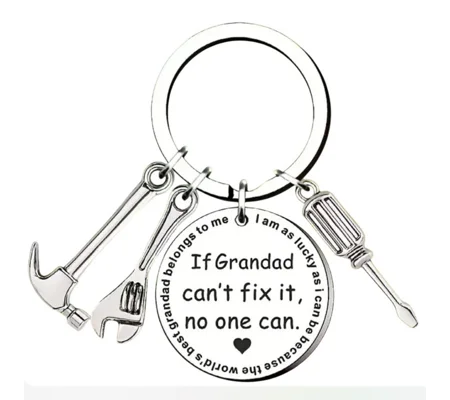 If Grandad can't fix it no one can keyring