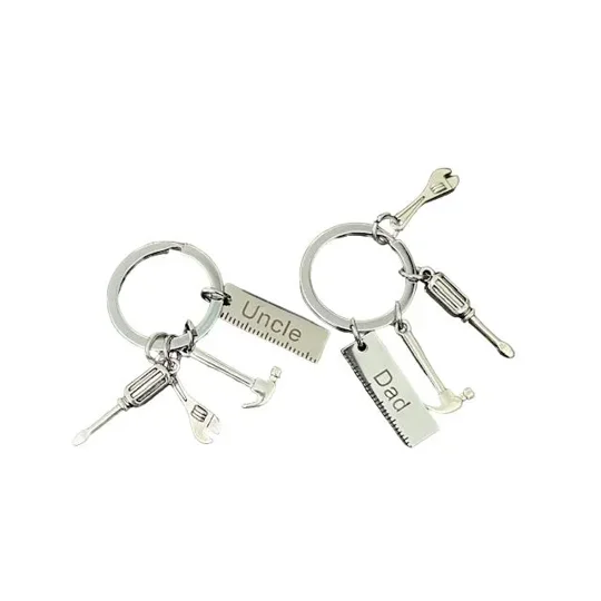 Dad Uncle DIY keyring with tools kettering northamptonshire