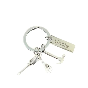 Uncle Metal Keyring with DIY Tools