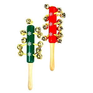 Red and Green Christmas Jingle Bells