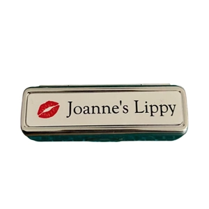Personalised Lipstick Holder - Made by Buttons and Bows Kettering.