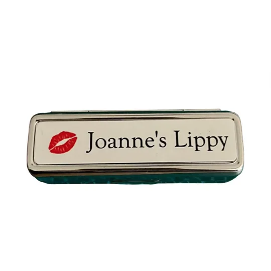 Personalised Lipstick Holder - Made by Buttons and Bows Kettering.