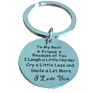 Best Friend Keyring - I Love You