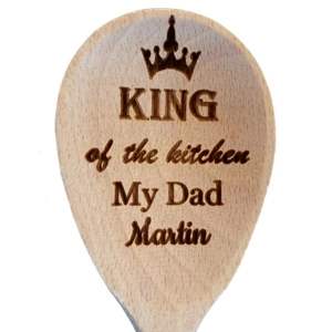 King of the kitchen Wooden Spoon