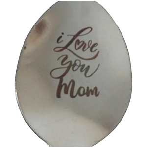 Love you Mum Metal Spoon