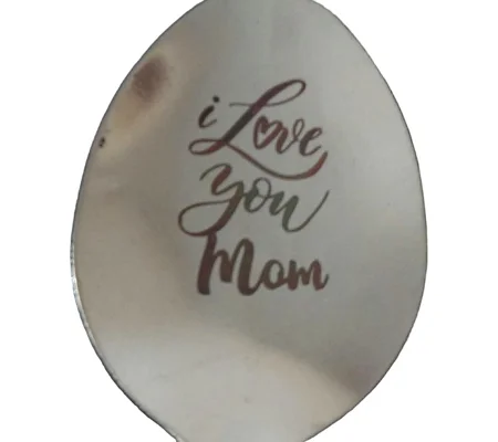 Love you Mum Metal Spoon